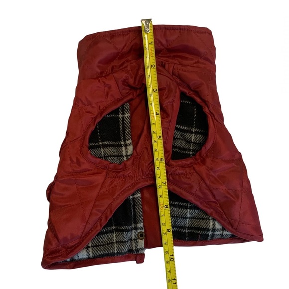 HP Pet Barn Coat | Insulated Puffer Jacket | Boutique | New | XS | Burgundy Dog - Picture 10 of 17